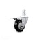 Service Caster 3 Inch Black Poly Wheel Swivel 3/4 Inch Square Stem Caster with Total Lock Brake SCC-SQTTL20S314-PPUB-BLK-34 - alternate 3